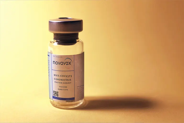 Novavax im Impfstützpunkt Mannheim